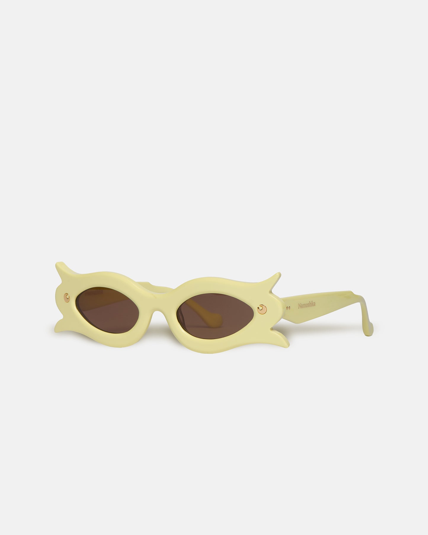 Tully - Bio-Plastic Floral-Shaped Sunglasses - Moonbeam