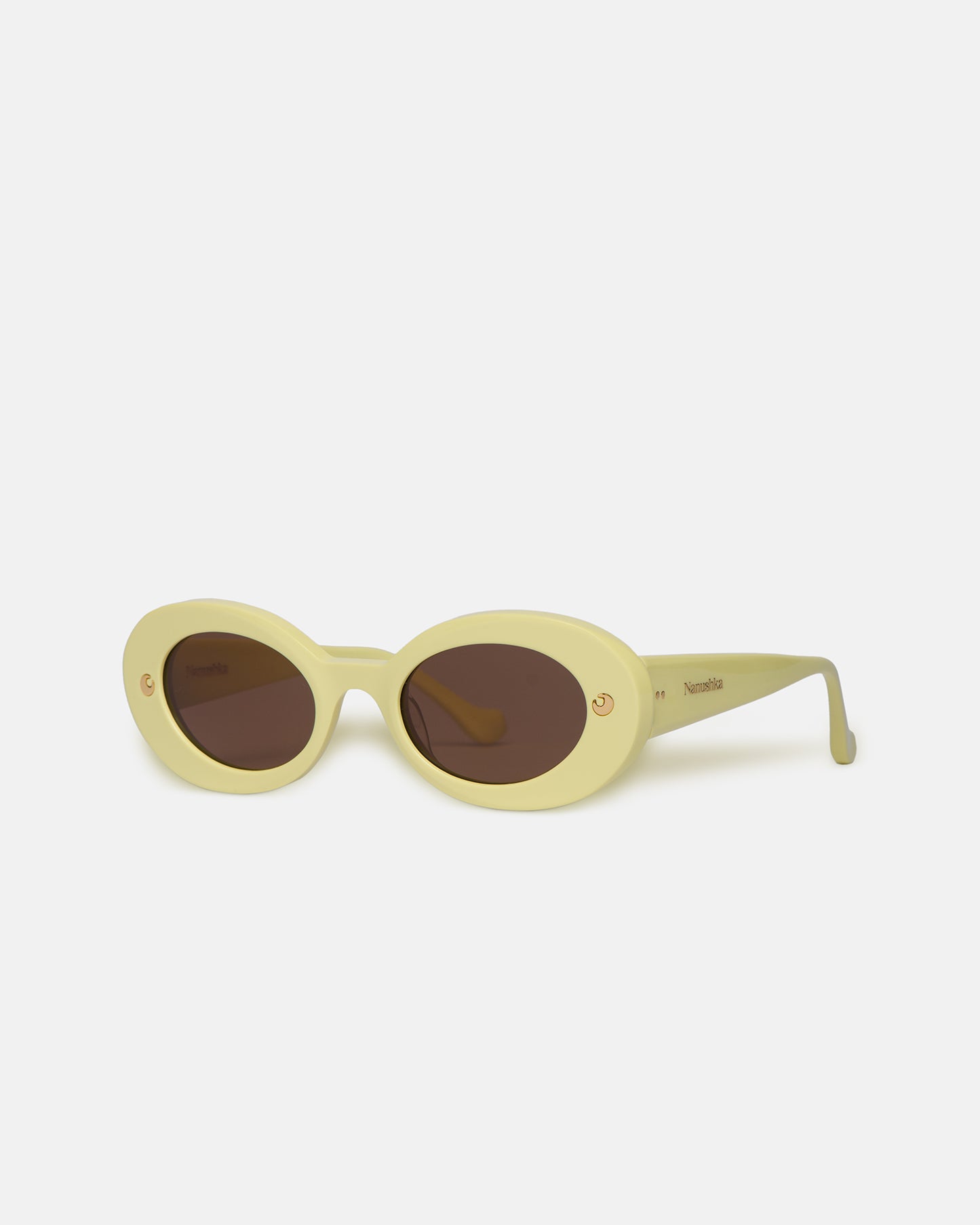 Giva - Bio-Plastic Oval Sunglasses - Moonbeam