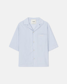 Maxton - Striped Shirt - Blue/Beige/White