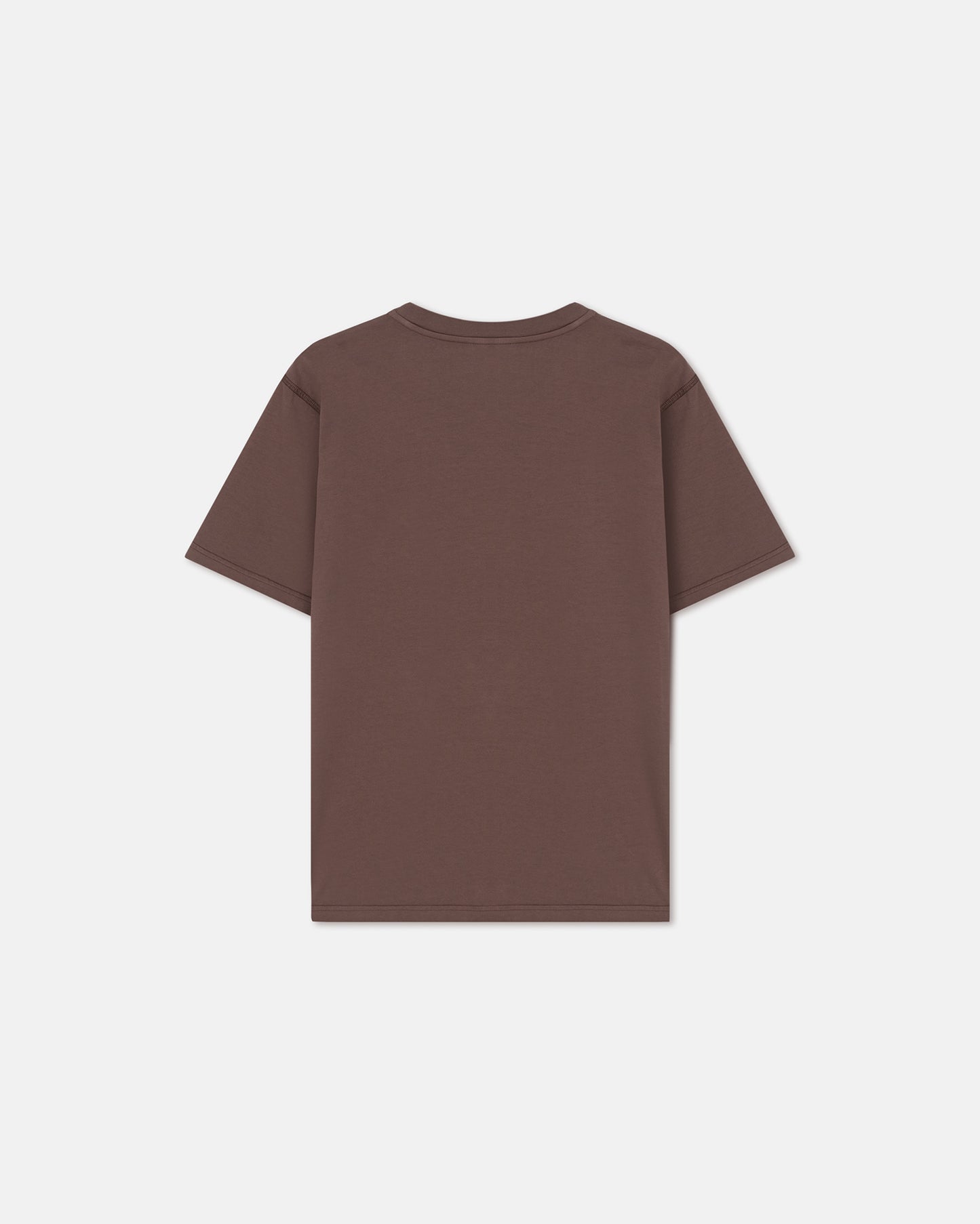 Reece - Embroidered Cotton-Jersey T-Shirt - Nutmeg