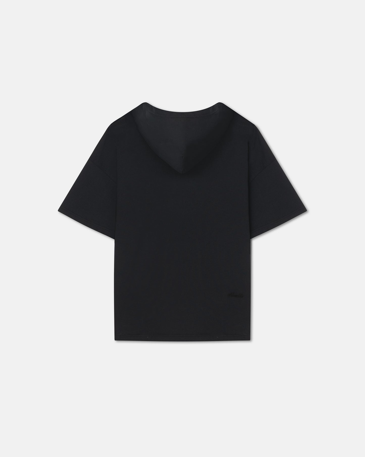 Kacper - Cotton-Jersey Hooded T-Shirt - Black