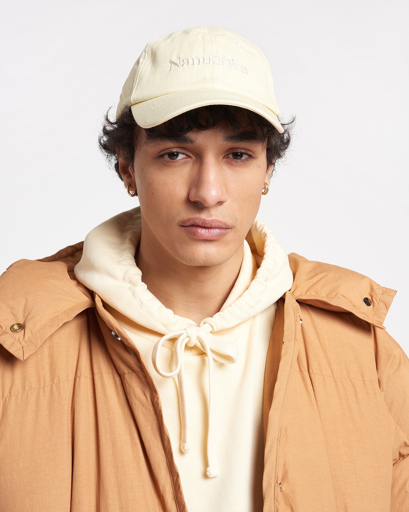 Val - Logo Cap - Creme – Nanushka