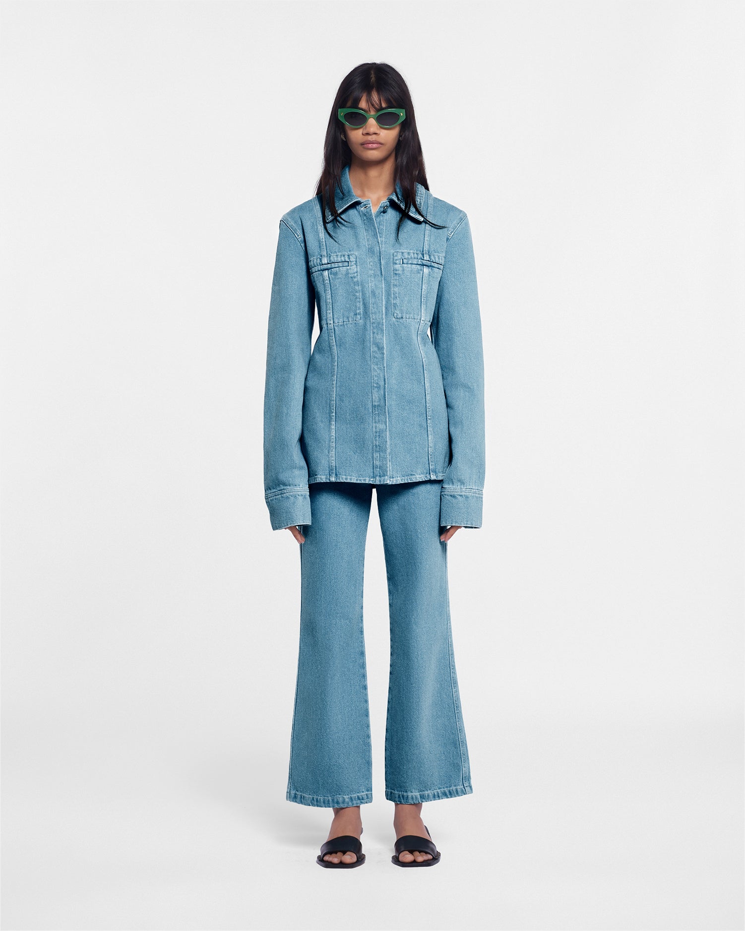 Parker Plus Size Kick Crop Flare Capri Jeans by Zenana – True Betty Boutique