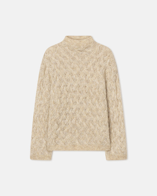 Nifir - Alpaca Sweater - Creme