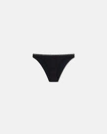 Merve - Crochet Bikini Bikini Bottoms - Black