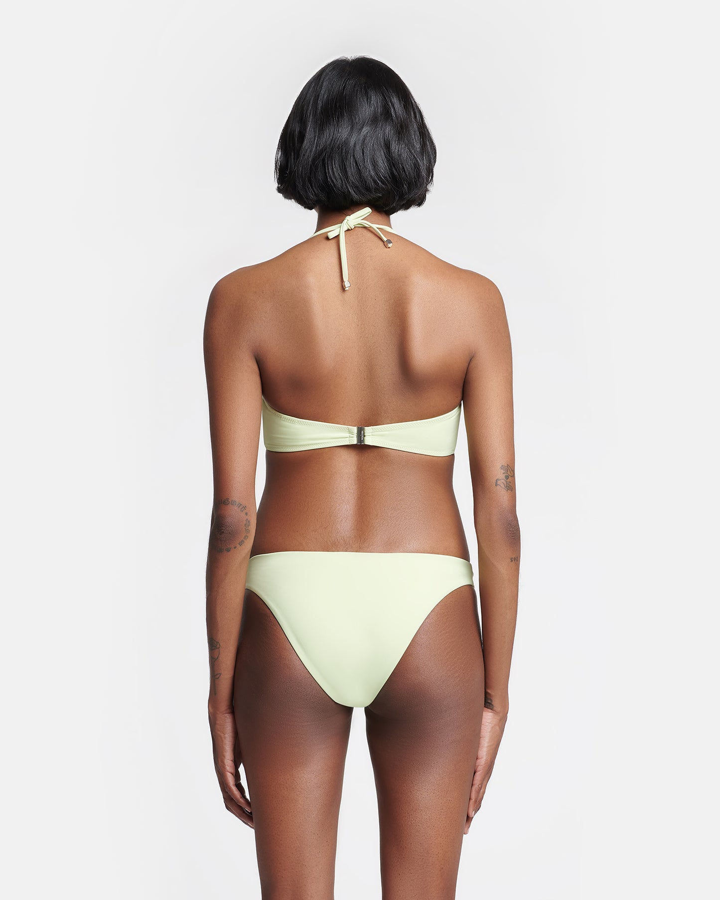 Merve - Bikini Bottoms - Shadow Lime