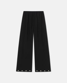 Brenda - Studded Organza Pants - Black