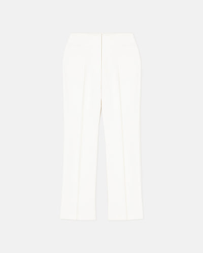 Erinna - Tailored Slim-Leg Trousers - Off White