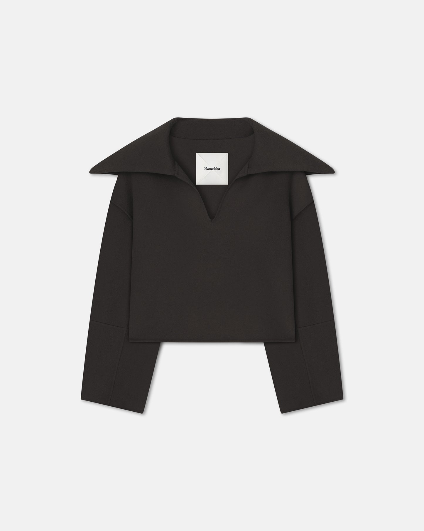 Maxe - Double Wool And Silk Sweater - Anthracite