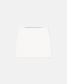 Briel - Tailored Mini Skirt - Off White