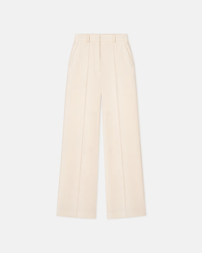 Lanai - Tailored Cady Pants - Creme