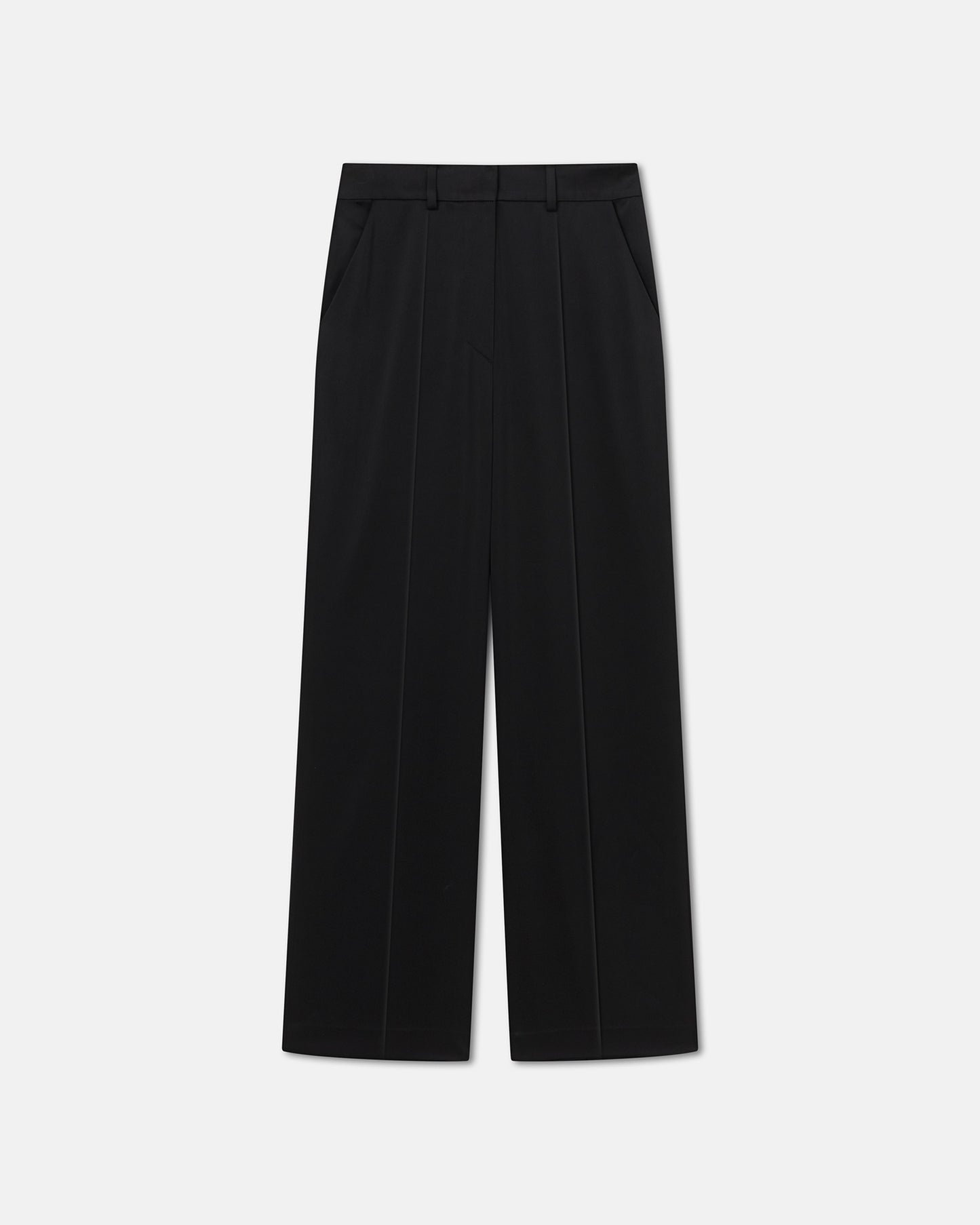 Lanai - Tailored Tech-Satin Pants - Black