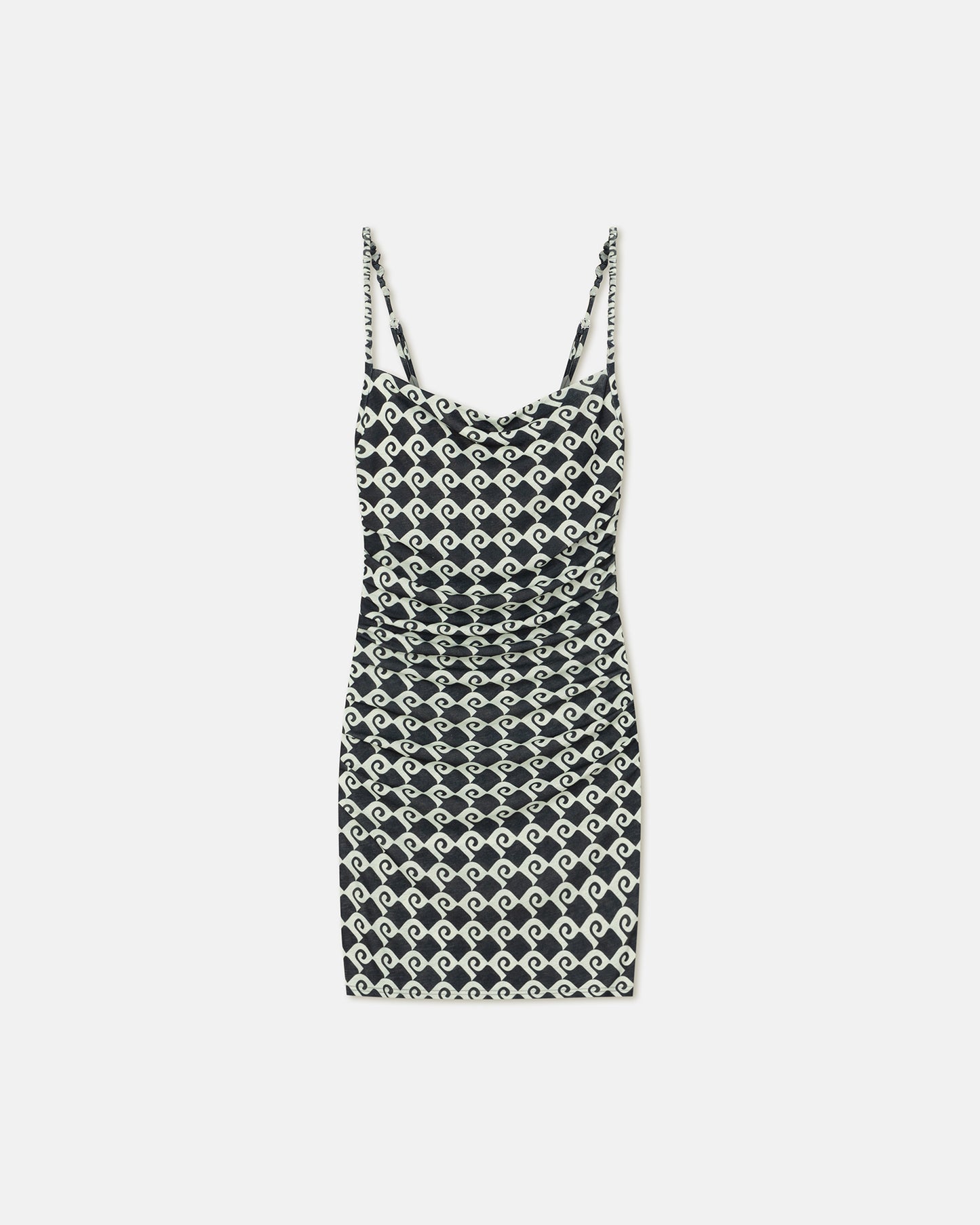 Adie - Mesh Jersey Dress - Diamond Check