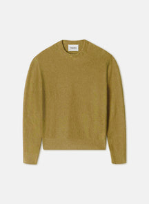 Virote - Fluffy Knit Sweater - Custard