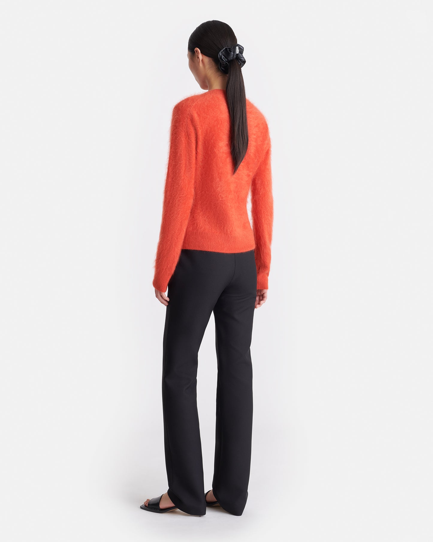 Kloe - Brushed Cashmere Sweater - Red