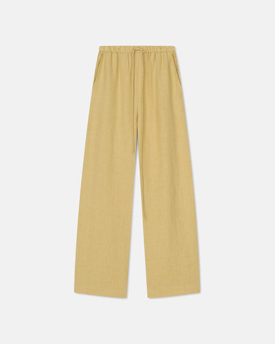 Polyka - Sale Linen Pants - Oat Linen