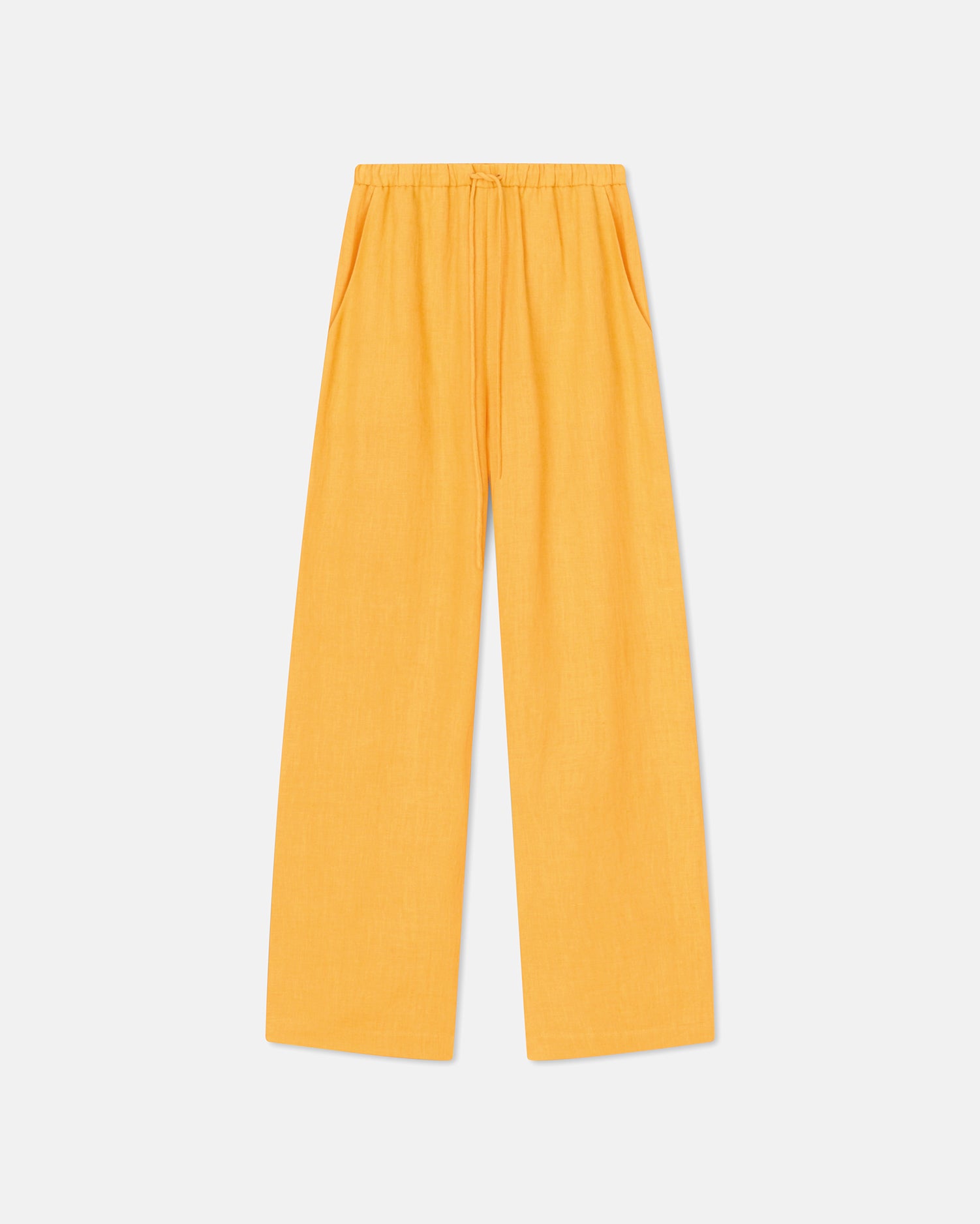 Polyka - Linen Pants - Orange Pf23 – Nanushka