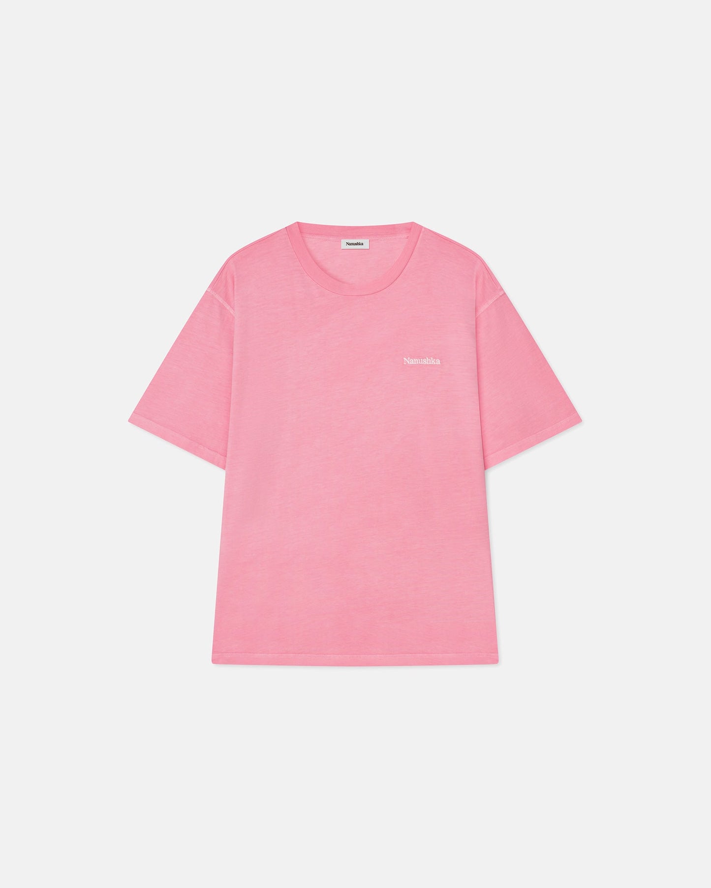 Reece - Archive Organically Grown Cotton T-Shirt - Washed Pink Pf23 ...