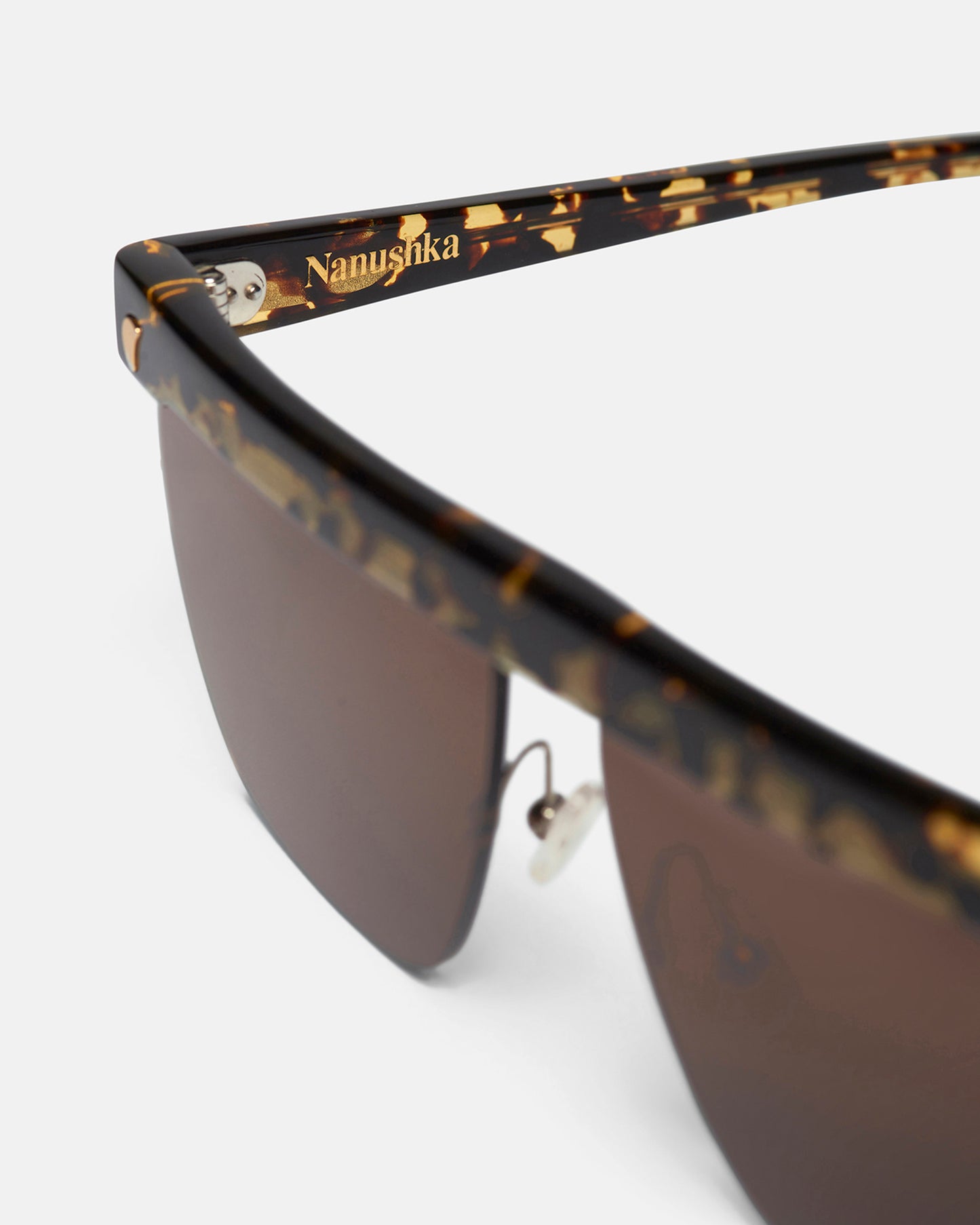 Rigel - Square-Frame Sunglasses - Brown Eyewear