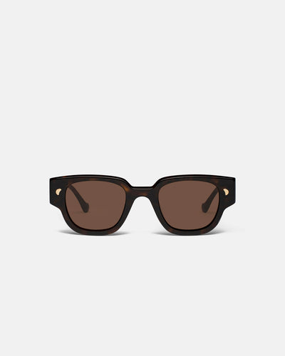 Samui - D-Frame Sunglasses - BrownTurtle