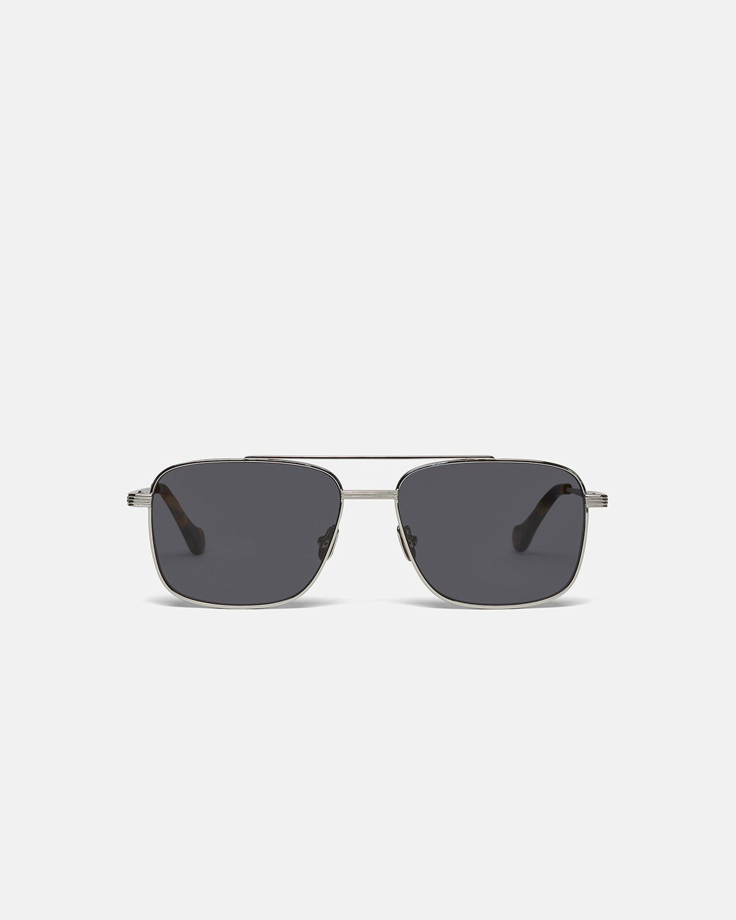 Sare - Metal Aviator Sunglasses - Silver – Nanushka