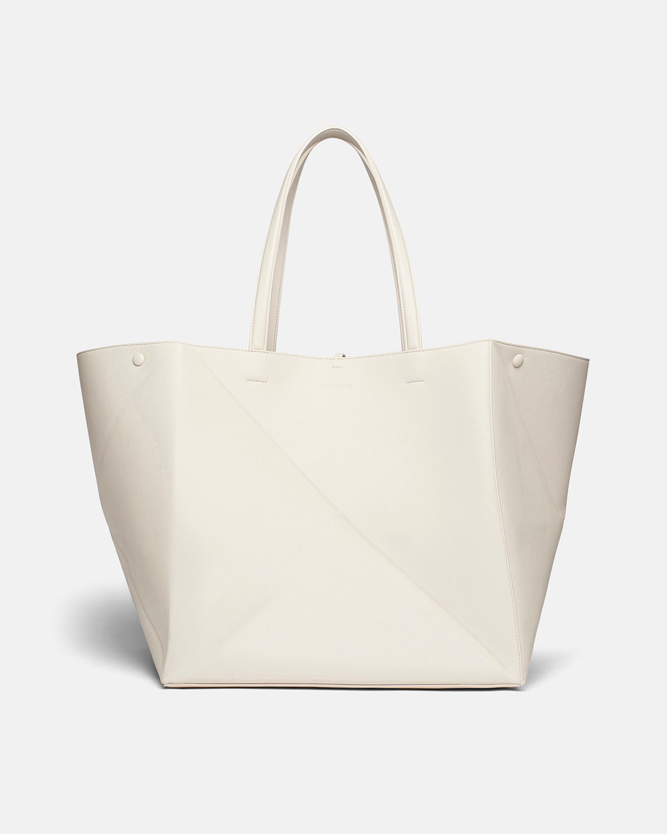 The Origami Tote Large - Alt-Nappa Large Tote - Off White – Nanushka