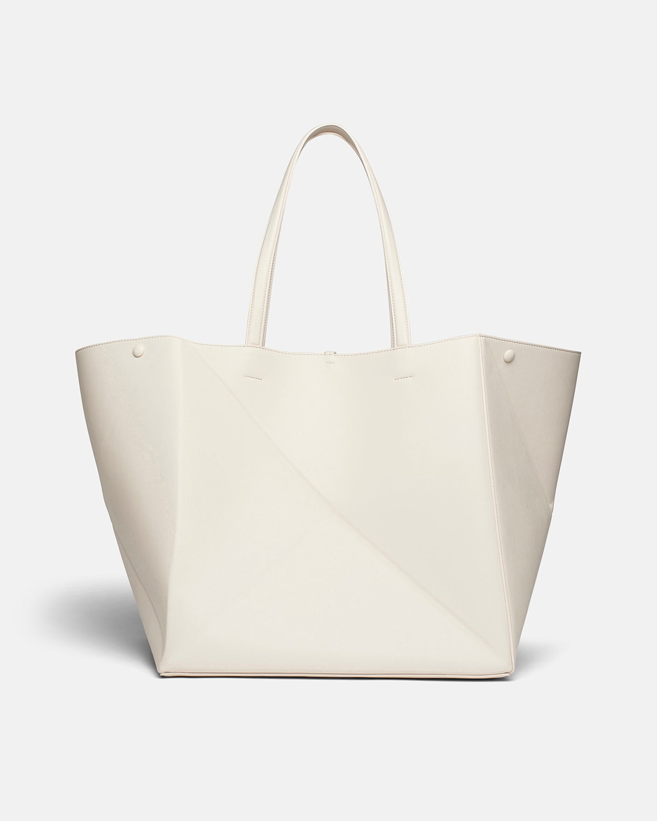 The Origami Tote Large - Alt-Nappa Large Tote - Off White – Nanushka