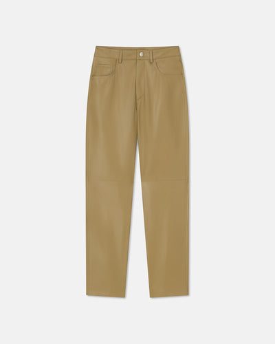 Vinni - Sale Okobor™ Alt-Leather Pants - Khaki Okobor