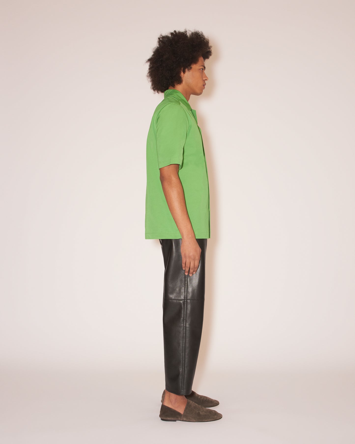 Bodil - Sale Tech Twill Shirt - Green Ss22