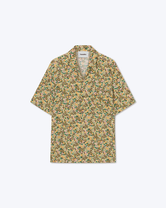 Bodil - Sale 60'S Pleat Shirt - Ditsy Floral