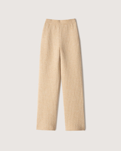 Shad - Sale Knitted Straight-Leg Pants - Cream