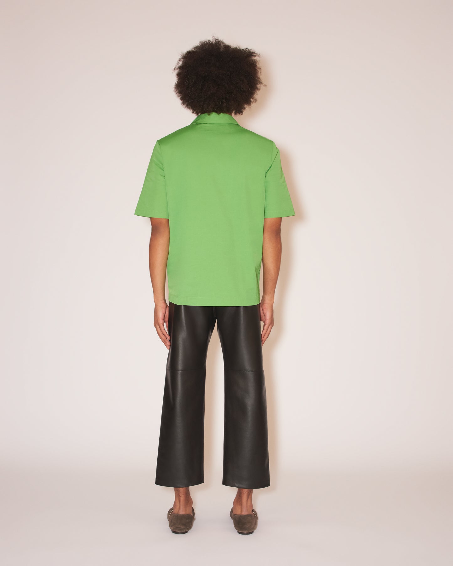 Bodil - Sale Tech Twill Shirt - Green Ss22