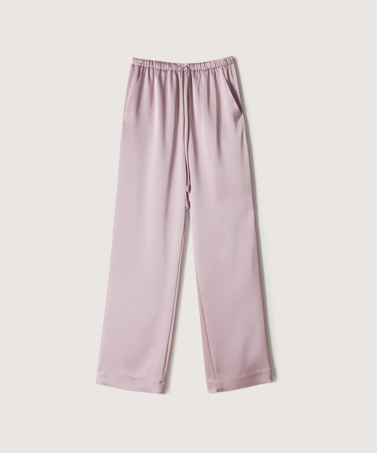 Tupsa - Slip Satin Pants - Desert Rose