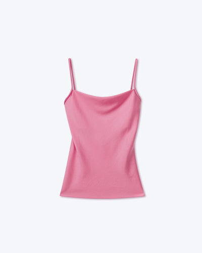 Neza - Glossy Satin Camisole - Pink