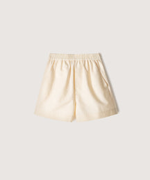 Madrid - Sale Poplin Shorts - Creme