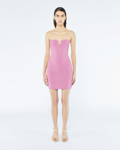 Zina - Sale Anew Textured Dress - Pink