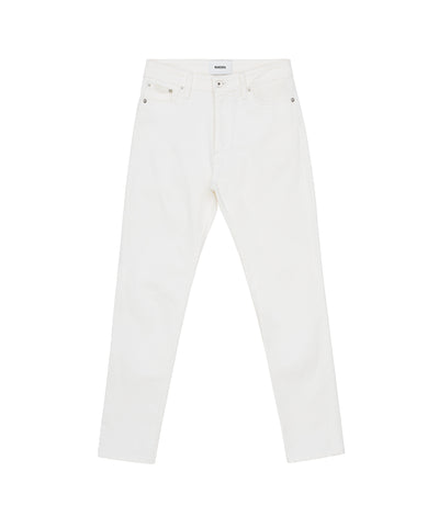 Ren - Mid Rise Skinny Jeans - White