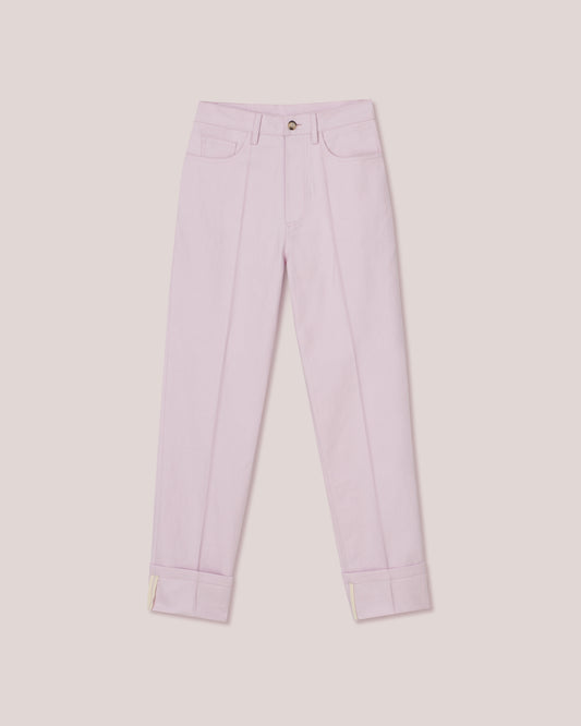 Loua - Sale Workwear Straight Leg Jeans - Rosewater