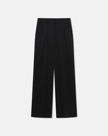 Zoelle - Slip-Satin Pants - Black