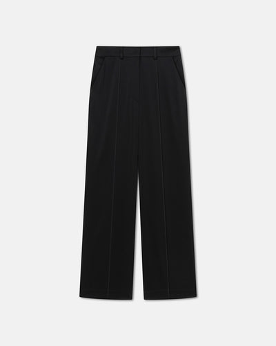 Zoelle - Slip-Satin Pants - Black